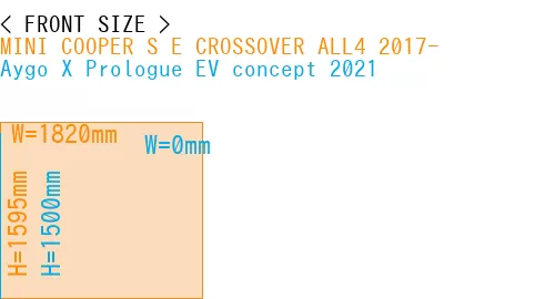 #MINI COOPER S E CROSSOVER ALL4 2017- + Aygo X Prologue EV concept 2021